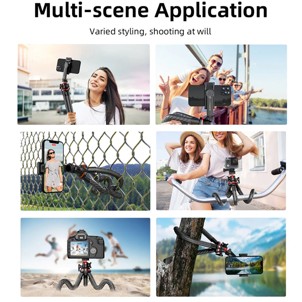 Tripé 1/4inch Techsuit C02, Preto