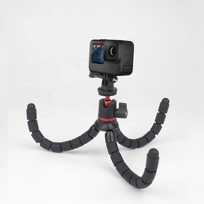 Tripé 1/4 polegada Techsuit JX-004, Preto