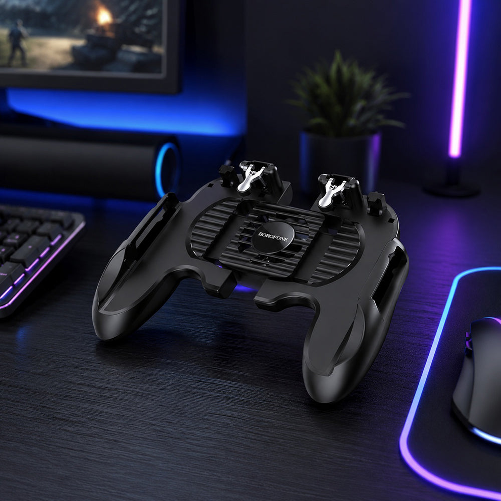 Trigger Gaming Borofone BG3 Warrior para Telemóvel 4.5 polegadas - 6.7 polegadas, Preto