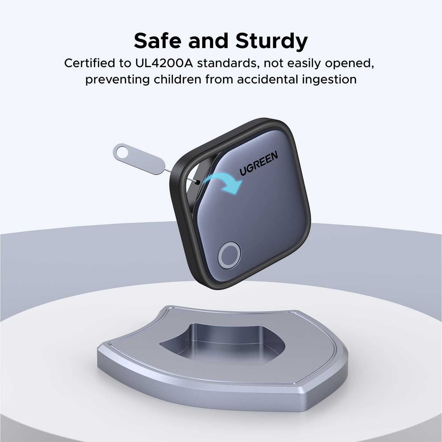 UGREEN SmartTag Pro Smart CM916 (75646P), Preto