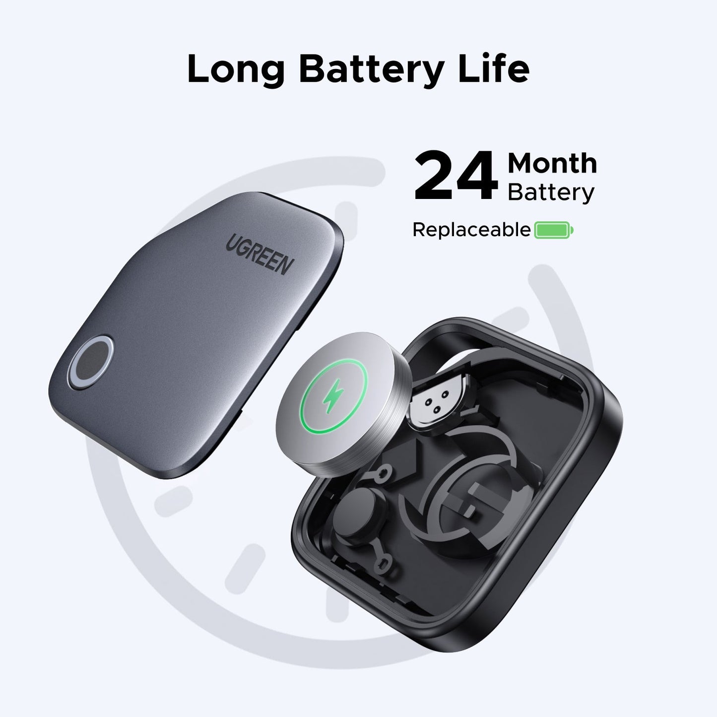 UGREEN SmartTag Pro Smart CM916 (75646P), Preto