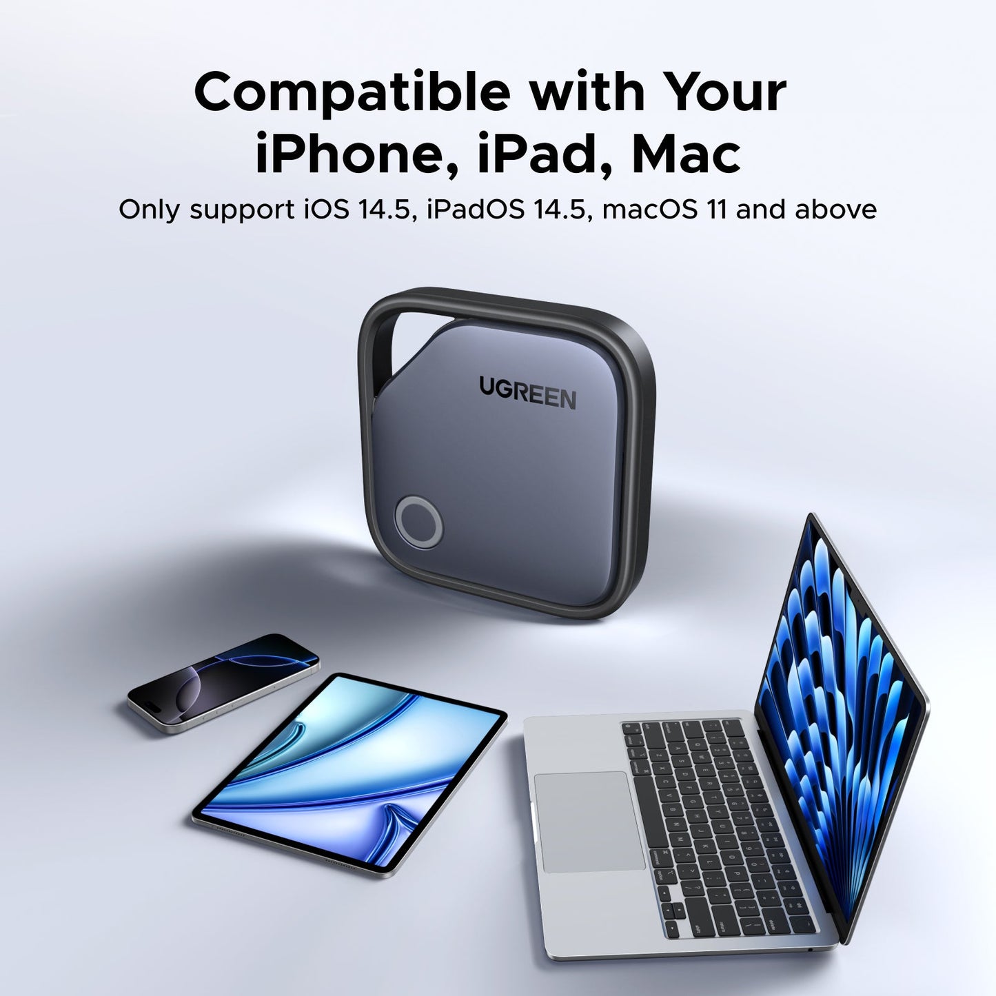 UGREEN SmartTag Pro Smart CM916 (75646P), Preto