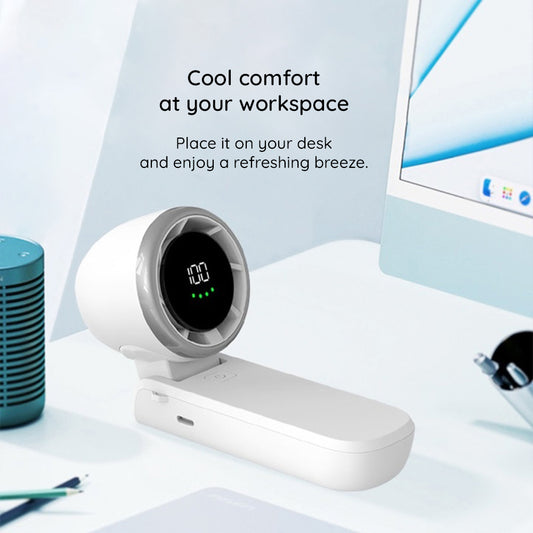 Ventilador Portátil Techsuit A9, Branco