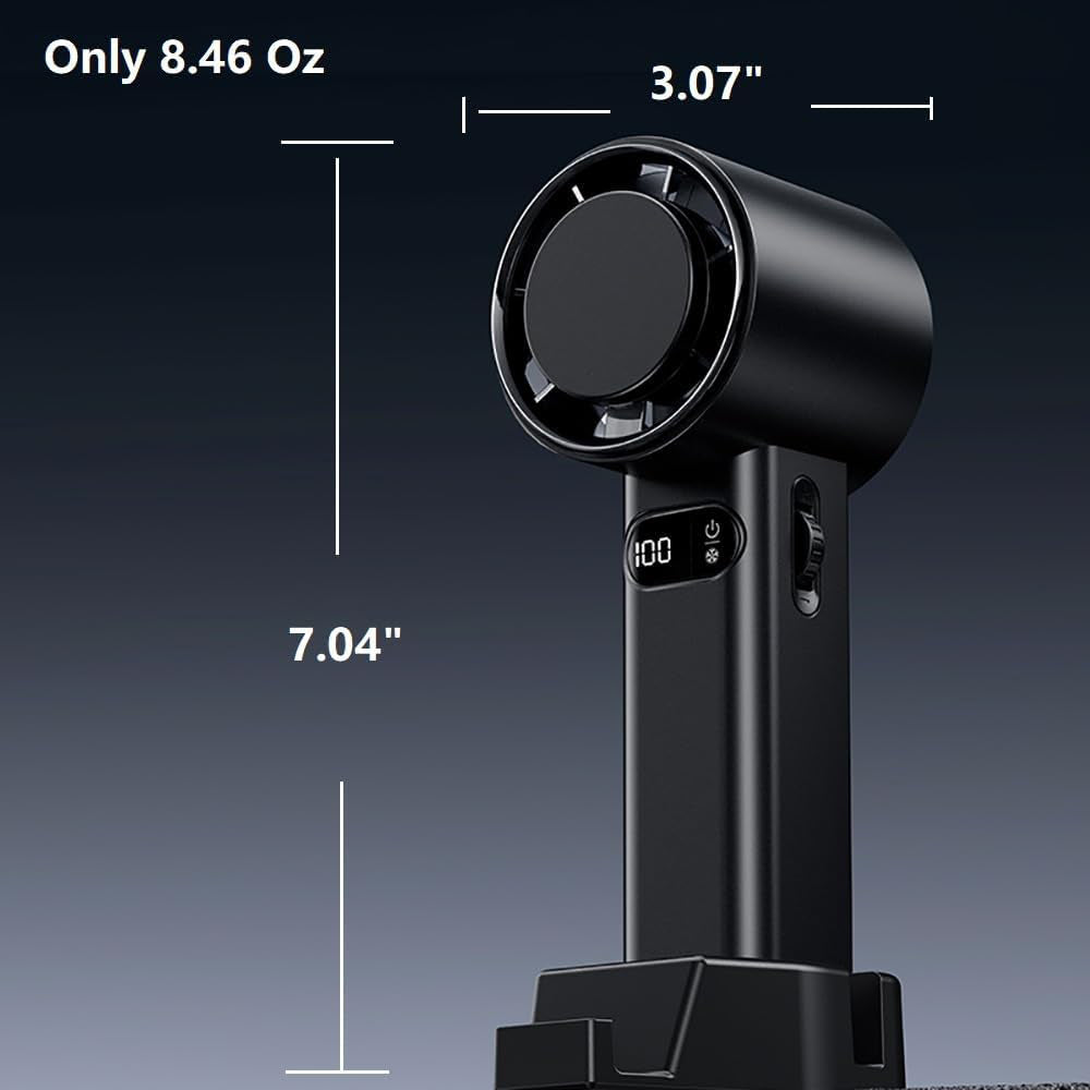 Ventilador Portátil Techsuit F83, Preto