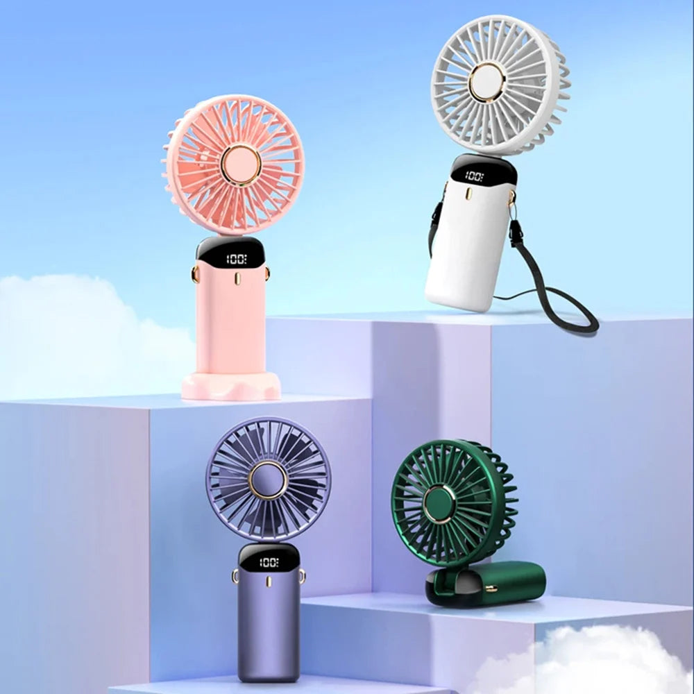 Ventilador Portátil Techsuit N15, Verde