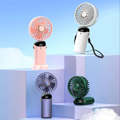 Ventilador Portátil Techsuit N15, Verde