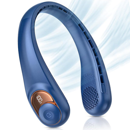 Ventilador Portátil Techsuit S9, Azul