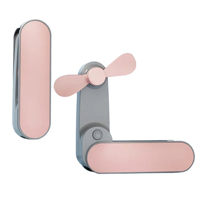 Ventilador Portátil Techsuit TF1, Rosa