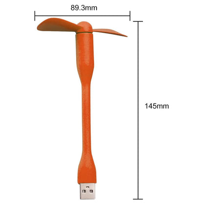 Techsuit TUF1 USB Fan, Orange