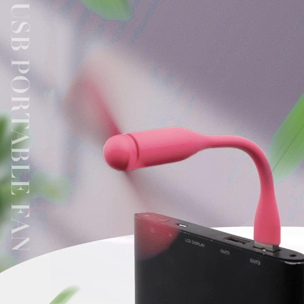 Ventoinha USB Techsuit TUF1, Rosa