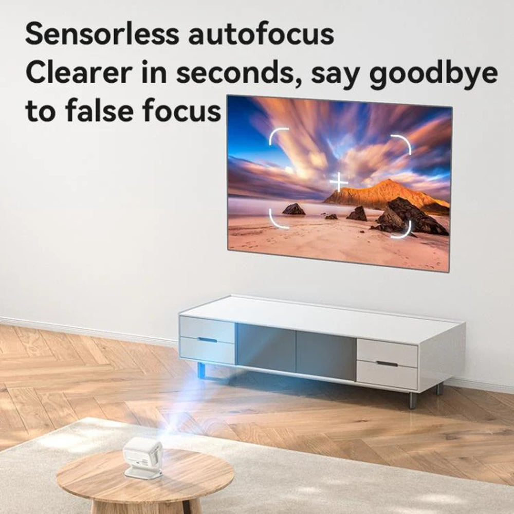 Videoprojetor Yesido TV13, 720P, 190ANSI, Android 9.0, Branco