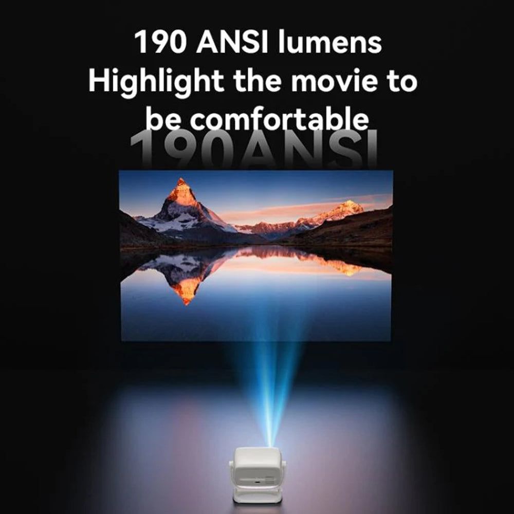 Videoprojetor Yesido TV13, 720P, 190ANSI, Android 9.0, Branco