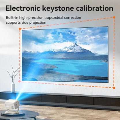 Videoprojetor Yesido TV13, 720P, 190ANSI, Android 9.0, Branco