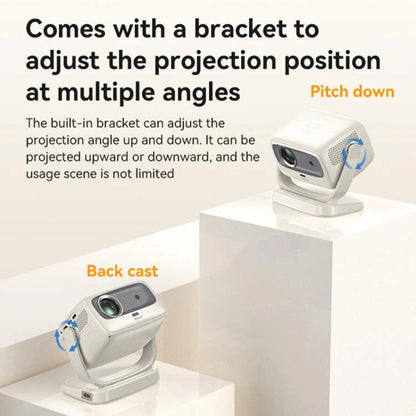 Videoprojetor Yesido TV13, 720P, 190ANSI, Android 9.0, Branco