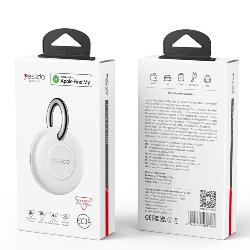 Yesido SmartTag EC14 para iOS Series, Branco