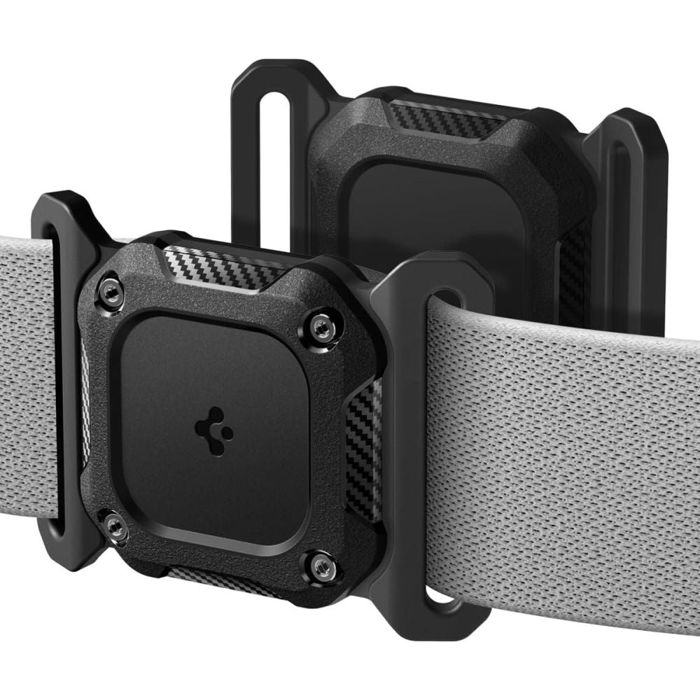 Coleira para Animal de Estimação com Suporte Spigen Tough Armor para Apple AirTag, Preta