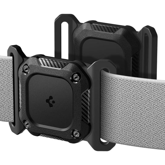Coleira para Animal de Estimação com Suporte Spigen Tough Armor para Apple AirTag, Preta
